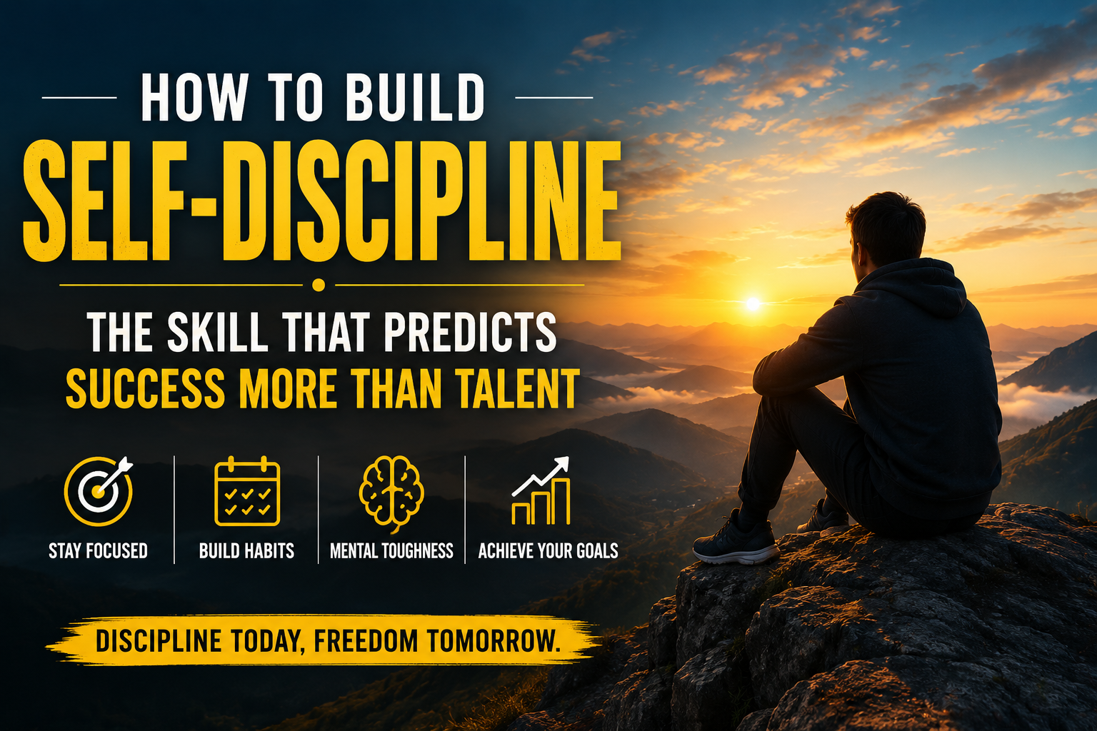 How to Build Self-Discipline: The Skill That Predicts Success More Than Talent